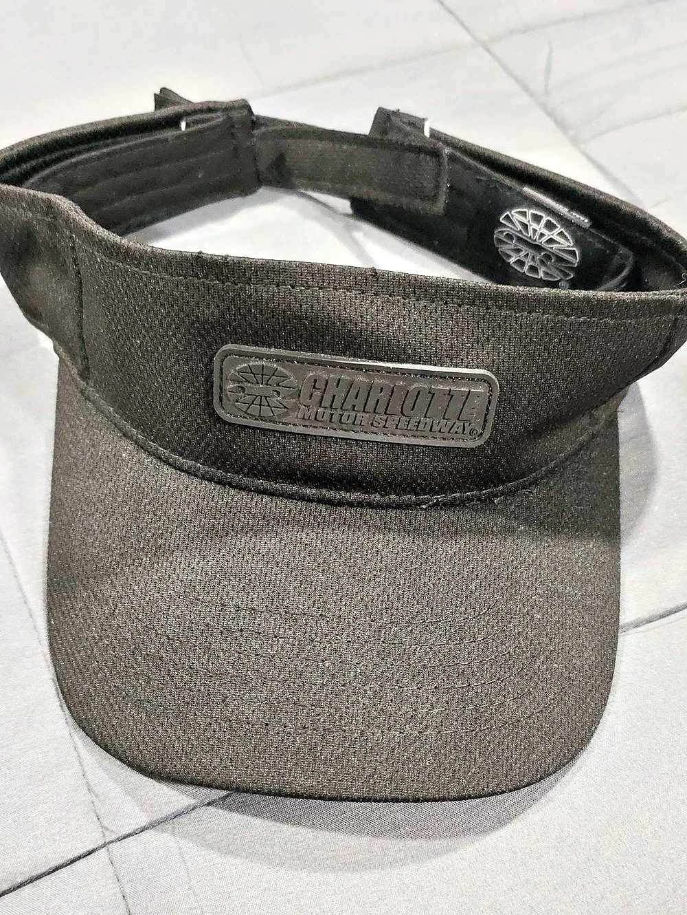 Nascar Visor Hat in Black Like New